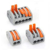3-way lever clamp 0.5-4 mm (rigid + flexible)